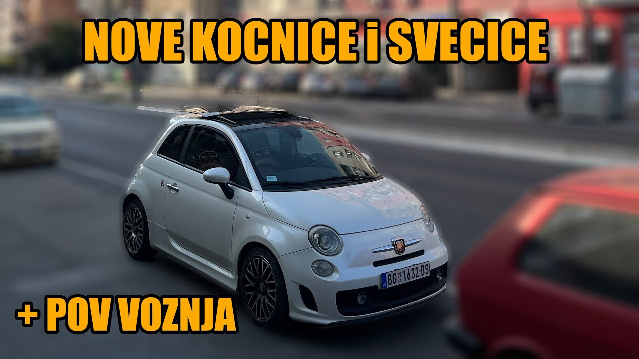 FIAT 500 ABARTH | BRZE VOZNJE i JOS BRZA KOCENJA