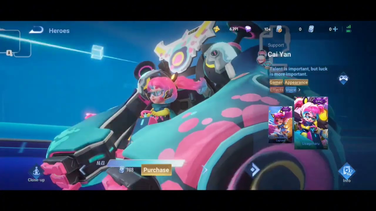 All heroes and skins in Honor of king global launch part 2