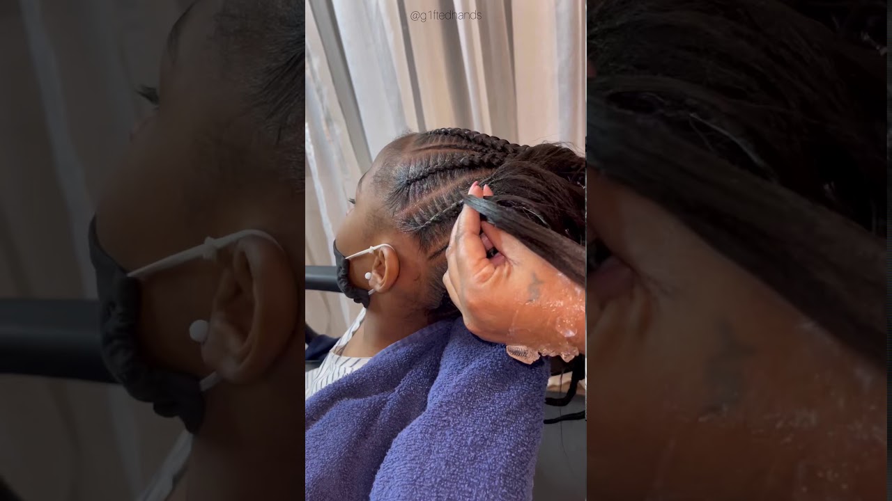 Kids Big Braided Bun/Ponytail