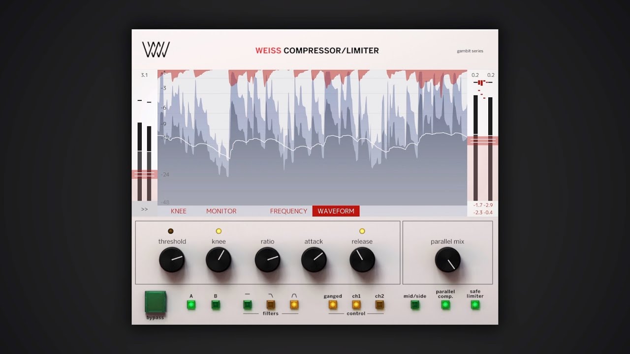 Softube Weiss Compressor/Limiter 소개