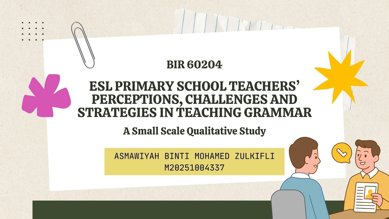 BIR60204 ASSIGNMENT 2 (A Small Scale Qualitative Research)
