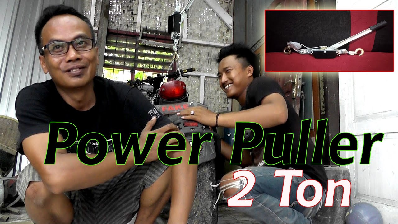 Power Puller 2 Ton - Panjang Tarikan 1 Meteran