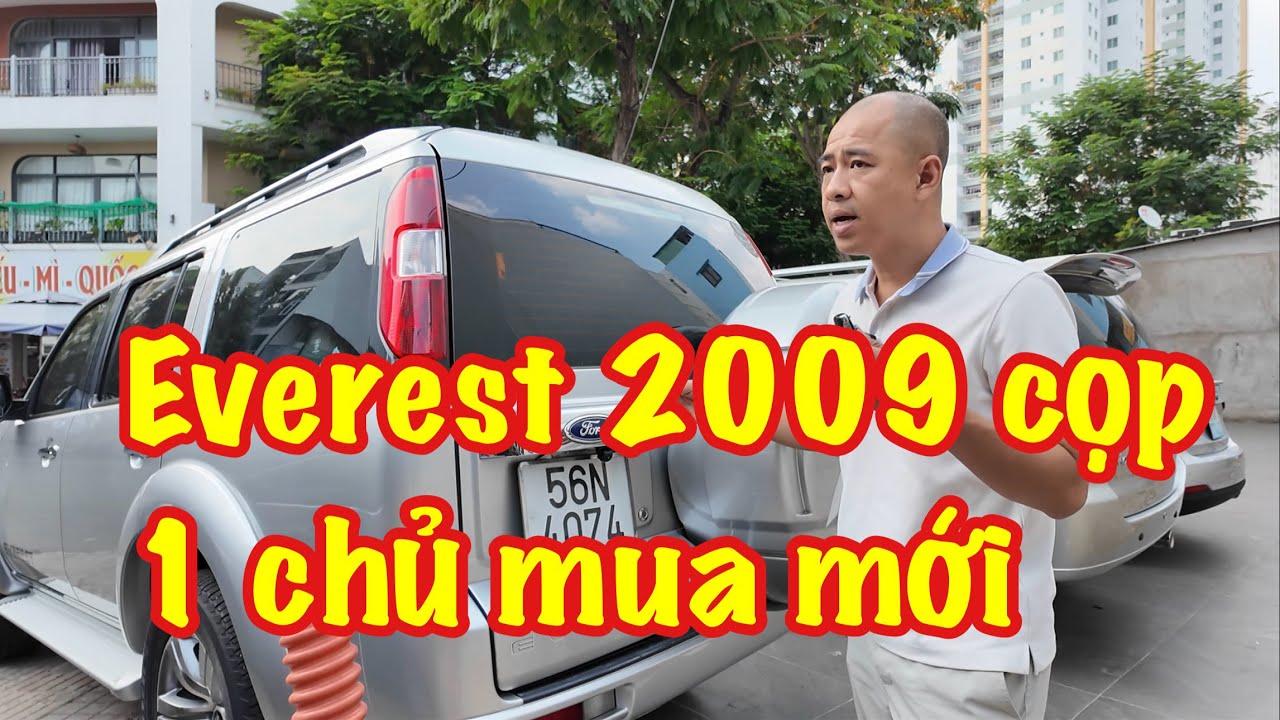 👉 Ford Everest 2009 AT Máy Dầu Zin | Keo Chỉ Zin Không Tai Nạn | SUV Gầm Cao Cực Đẹp