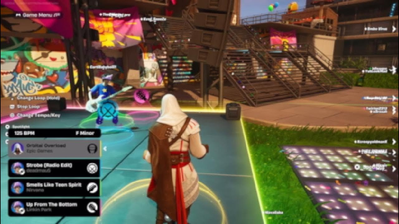Fortnite Jam stage 128