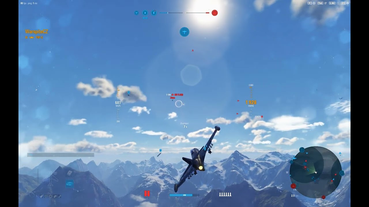 World of Warplanes, F9F-5 Panter, Ace, Marseile, Lambert, Legend