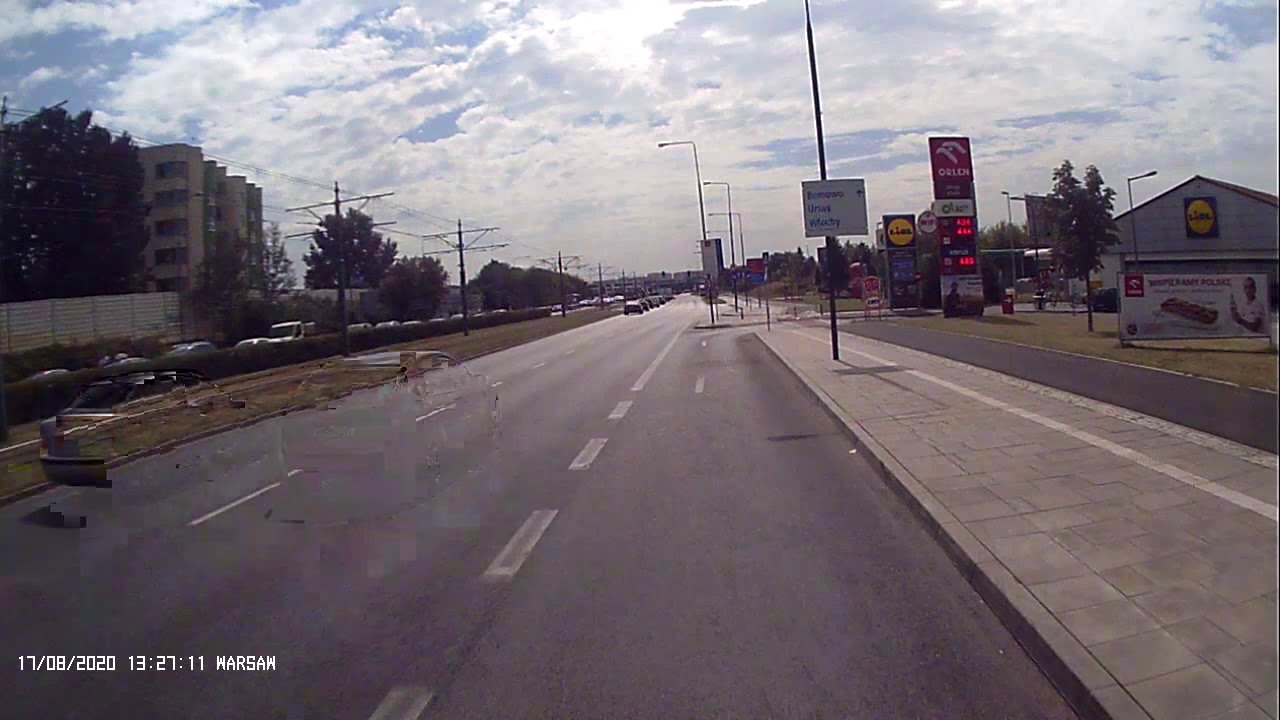 Linia 184 Warszawa, kierunek SZCZEŚLIWICE (NOWA TRASA)
