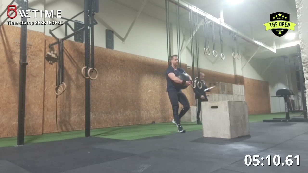 26.1 CrossFit open 2nd attempt 