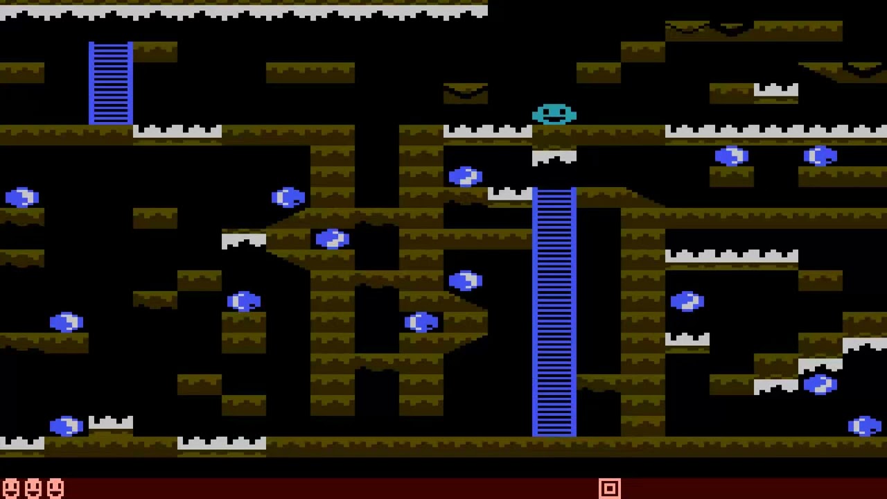 OTHER COLORS ATARI 8BIT XL XE Curse of the Lost Miner 1 v6 400 800 600 1200 1400 1450 ATARIMANIA COM