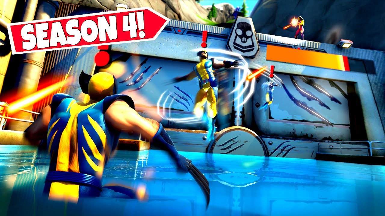 *NEW* USING BOSS WOLVERINE TO *SLASH OPEN* GROTTO DOORS IN FORTNITE! (Battle Royale)
