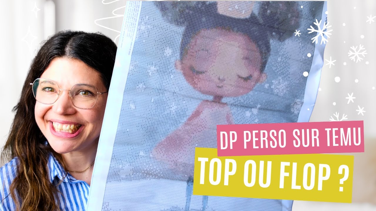 Diamond Painting personnalisé TEMU : bonne surprise ou grosse déception ?