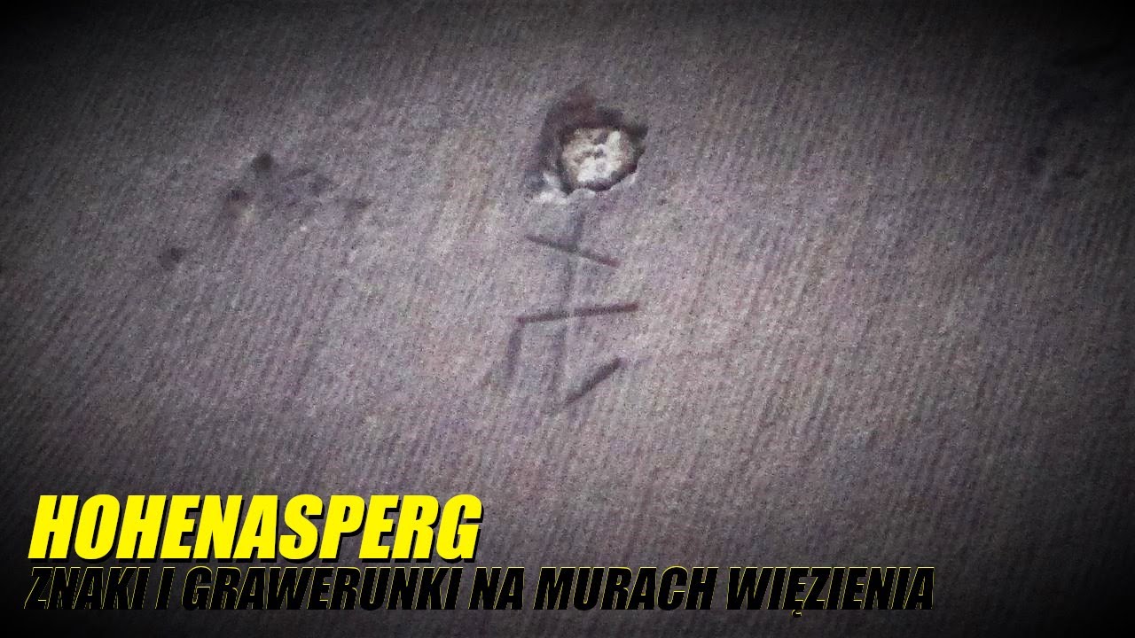NA MURACH Znaki i grawerunki na więzieniu HOHENASPERG (DE, Asperg, Październik, 2021)