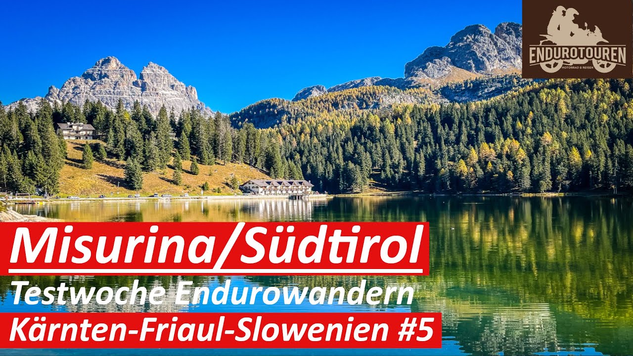Endurowandern | CF Moto 800 MT | Oktober in den Alpen #5 | Abstecher nach Südtirol | Misurina Giao
