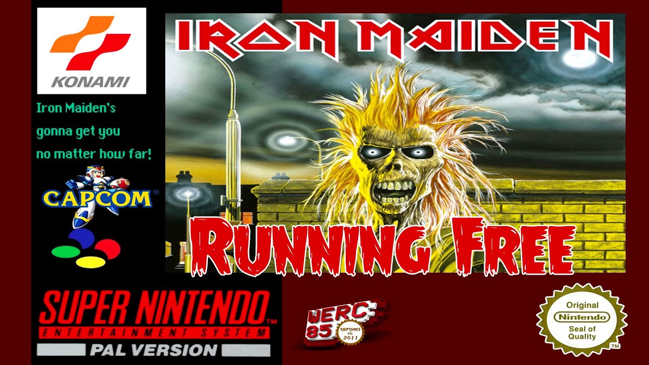 Iron Maiden - Running Free 16-bit Super Nintendo Chiptune Cover (werc85)
