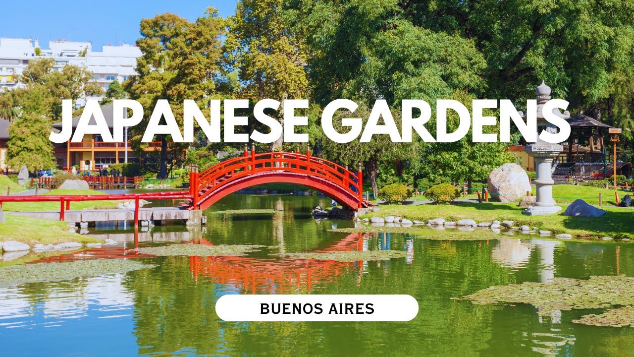 🌸A Walk in the Japanese Garden in Buenos Aires🌸