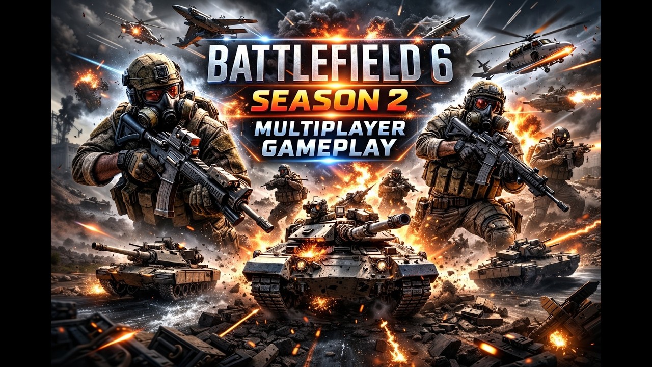 Battlefield 6 Season 2 Multiplayer Gameplay