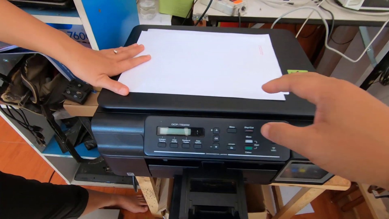 แก้อาการ Print Unable 35 // Brother DCP-T500W