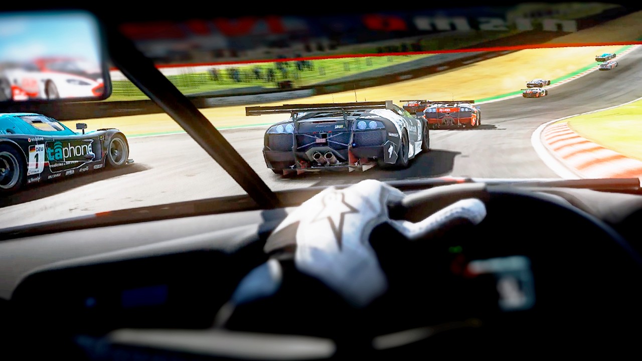Intense Realistic Race Battle at Brands Hatch - NFS Shift 2 Unleashed (4K 60 FPS RTX / NO HUD)