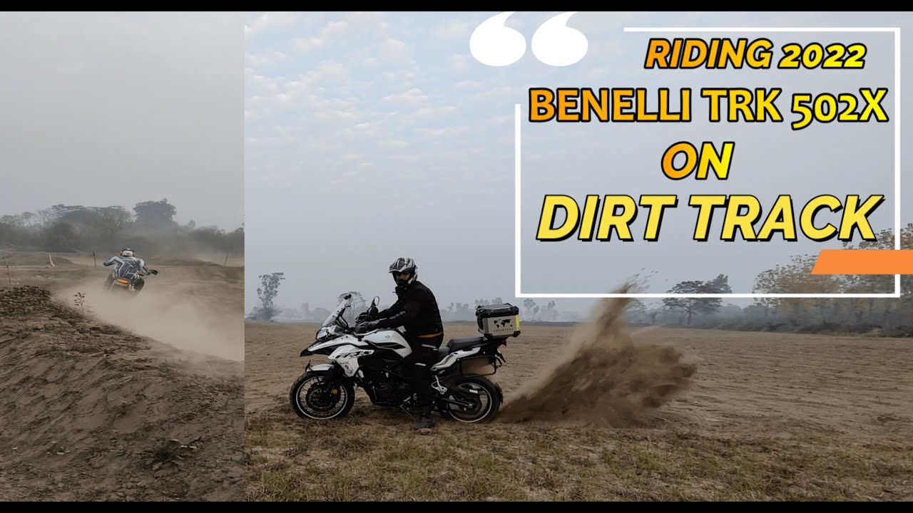 I Took My Benelli TRK 502 X to a DIRT TRACK | Horse Shoe Cafe | Christmas Eve Ride | V29
