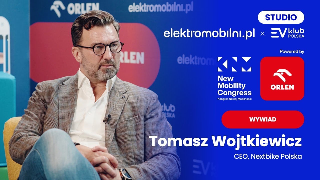 🎙️ Wywiad: Tomasz Wojtkiewicz (Nextbike Polska) | STUDIO KNM elektromobilni.pl x EVKP x ORLEN