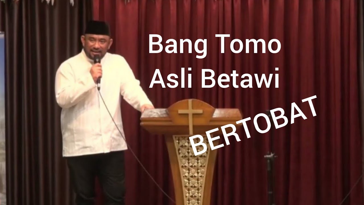 MUSLIM ASLI BETAWI PERCAYA PADA YESUS