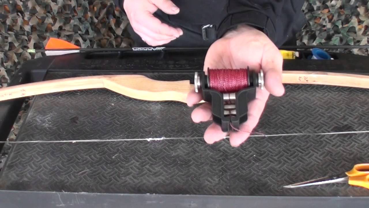 Putting Serving String On A Bow
