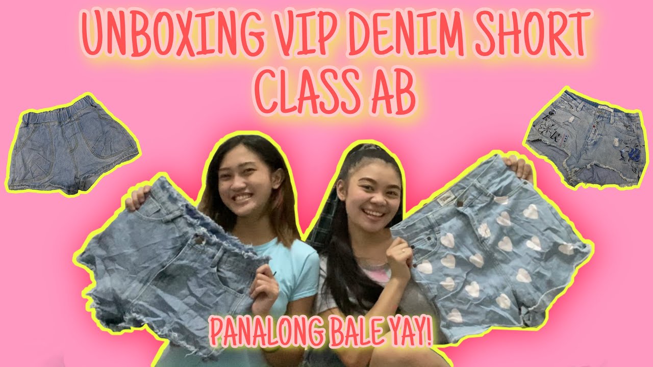 UKAY-UKAY UNBOXING | VIP DENIM SHORT CLASS AB | Janela De Juan