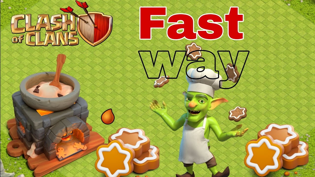 FAST WAY TO GET cookie medals in coc