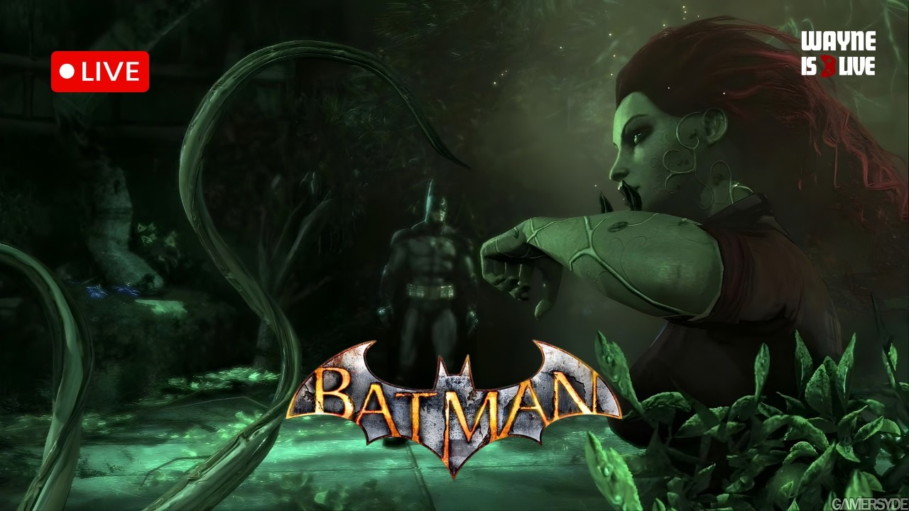 #006  Poison Ivy Vs  Batman - Batman : Arkham Asylum #batman #shortslive