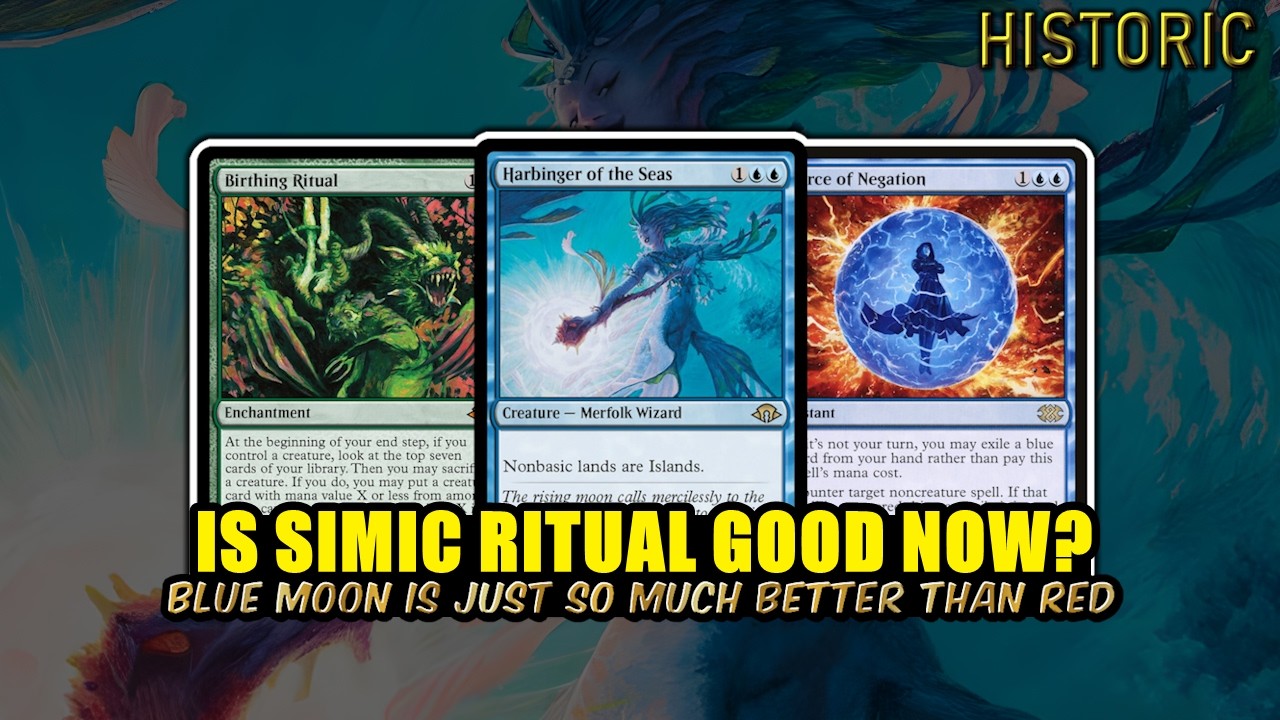 Lock Your Opponent Out With Simic Ritual! It Finally Works In Historic! | Historic BO3 | MTG Arena