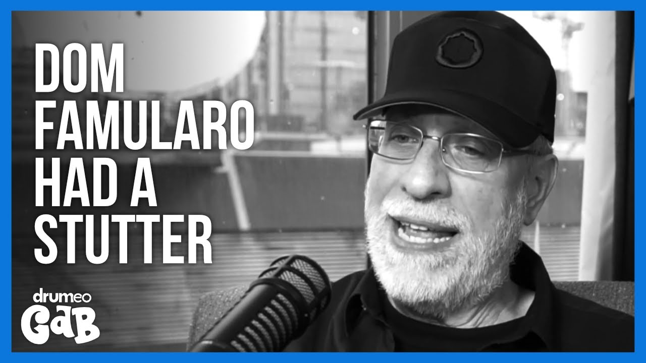 Dom Famularo HAD a stutter (Dom Famularo)
