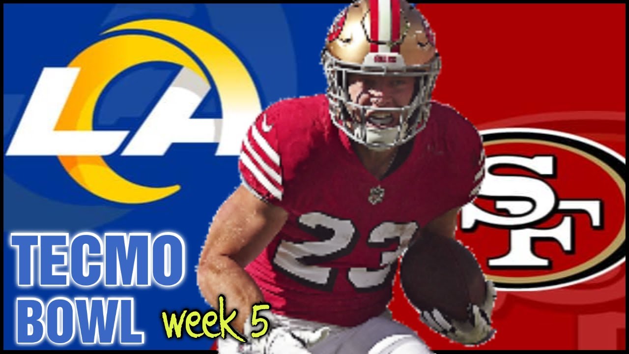 49ers vs Ram Tecmo Bowl Prediction Sim