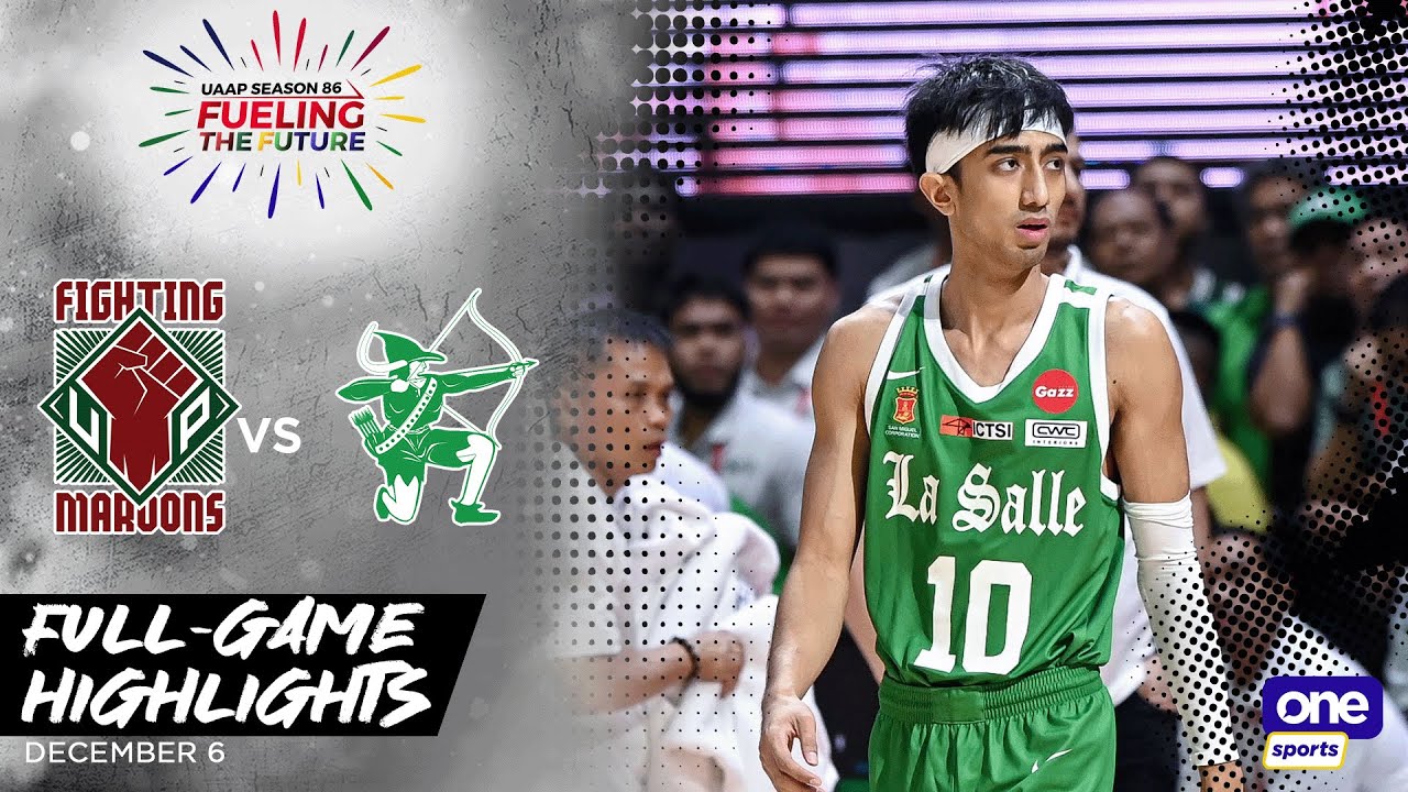 UP vs. DLSU Finals Game 3 highlights | UAAP Season 86 Men's Basketball - Dec. 6, 2023
