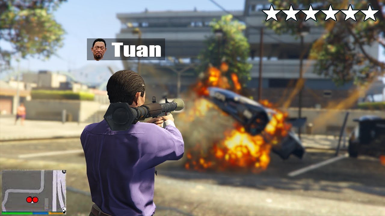 TUAN R&Auml;CHT sich an der POLIZEI in GTA 5 RP