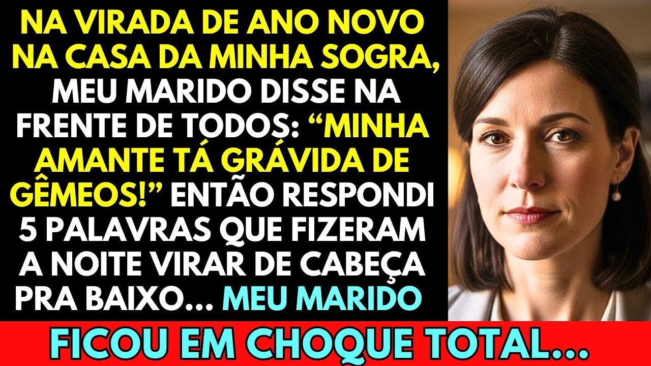 NA VIRADA DE ANO NOVO NA MINHA SOGRA, MEU MARIDO DISSE: 
