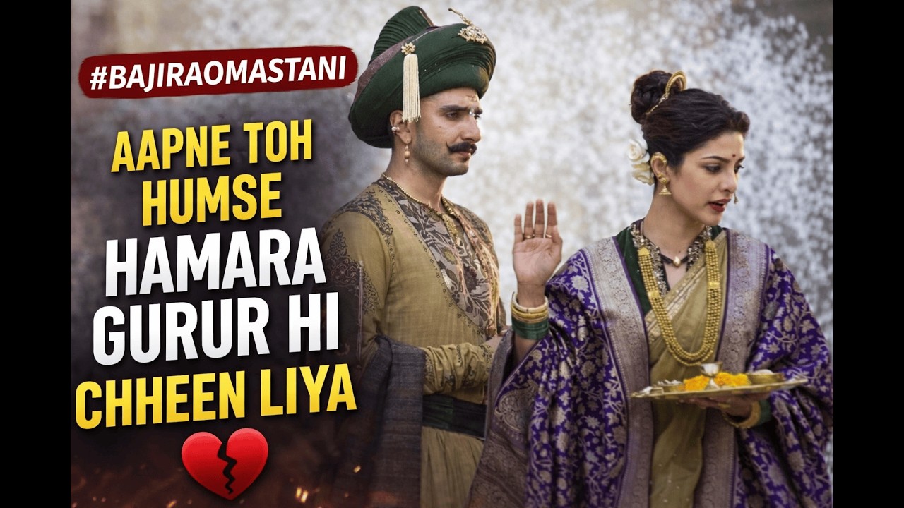 Aapne toh Humse Hamara Gurur Hi Chheen Liya | Most Emotional Bajirao Mastani Scene (Dubbed)