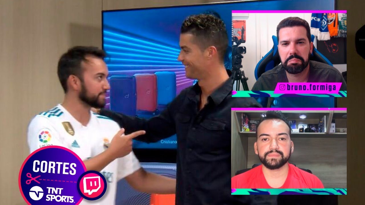 COMO CONSEGUIR A ATENÇÃO DE CRISTIANO RONALDO? LUCAS EXPLICA PARA FORMIGA! - Cortes TNT Sports