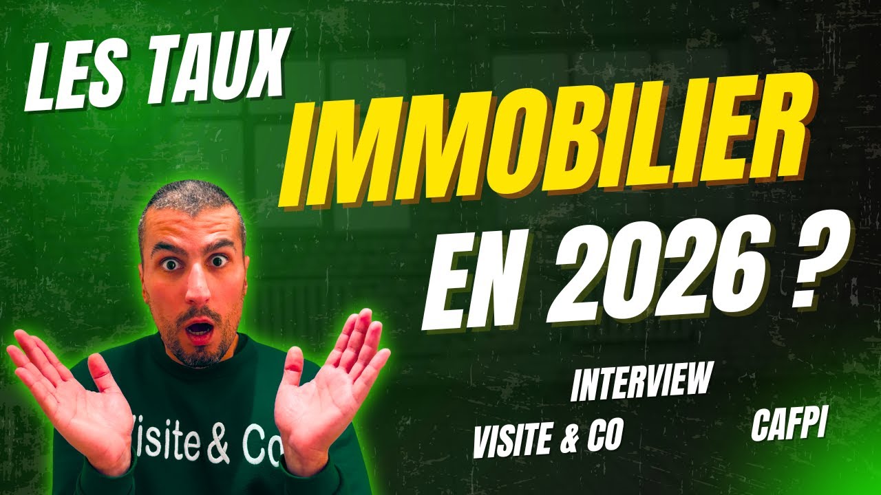 Le crédit immobilier en 2026 ça donne quoi ? Baisse des taux ? Les banques prêtent ? Avis de 2 pros!