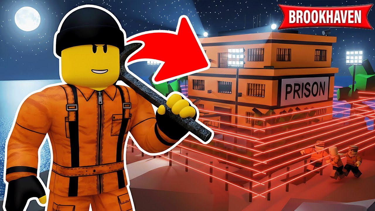 JE M'ÉCHAPPE D'UNE ÎLE ULTRA SÉCURISÉE SUR BROOKHAVEN ROBLOX