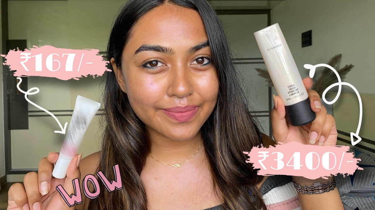 167 рупий/- MAC STROBE CREAM DUPE | NY BAE PRO STROBE CREAM | СРАВНЕНИЕ И ДЕМОНСТРАЦИЯ | MAC STRO...