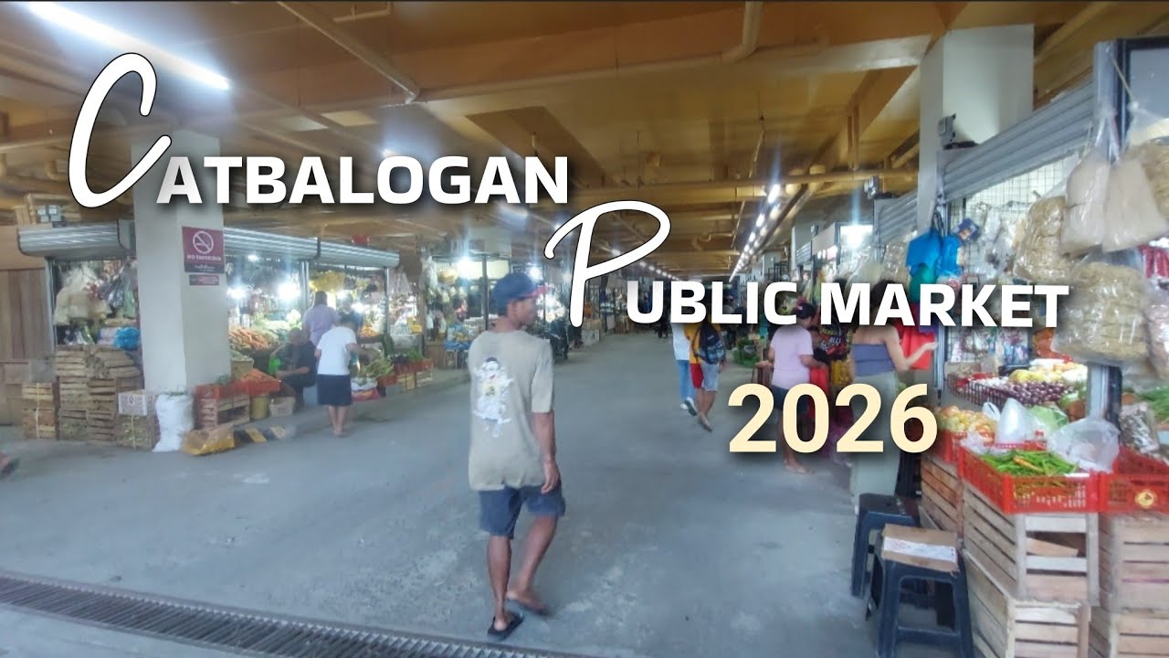Napuntahan namin ang bagong public market ng Catbalogan City  Samar l Primark