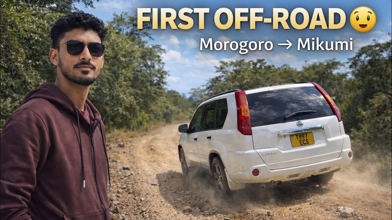 Morogoro to Mikumi in 2 Hours 😮 | First Off-Road Trip in Nissan X-Trail T31