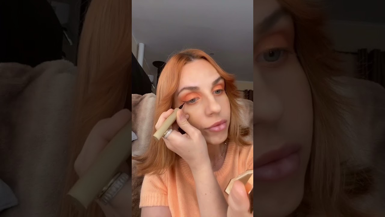 #shorts Peaches Makeup Challenge 🍑