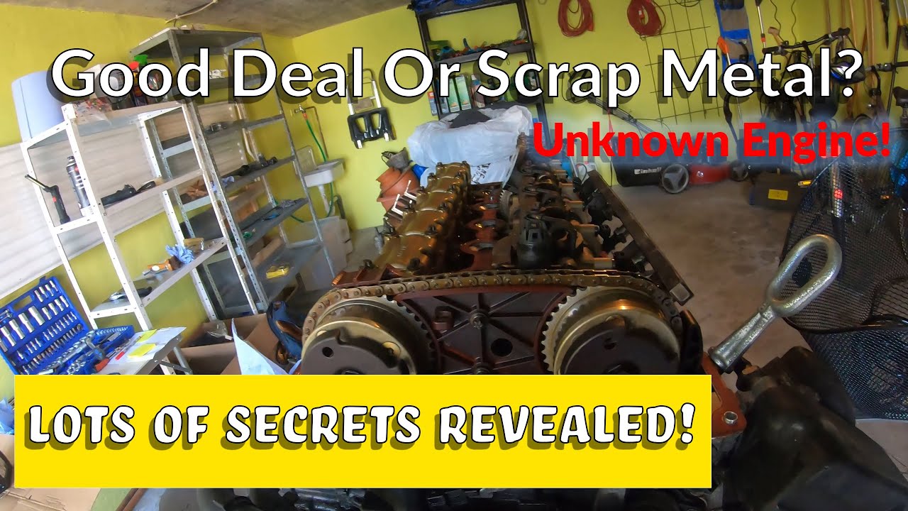 Tearing Down The Cheap Ebay N52 Engine! Did We Get Scammed?😅[BMW N52 Rebuild Part 2]