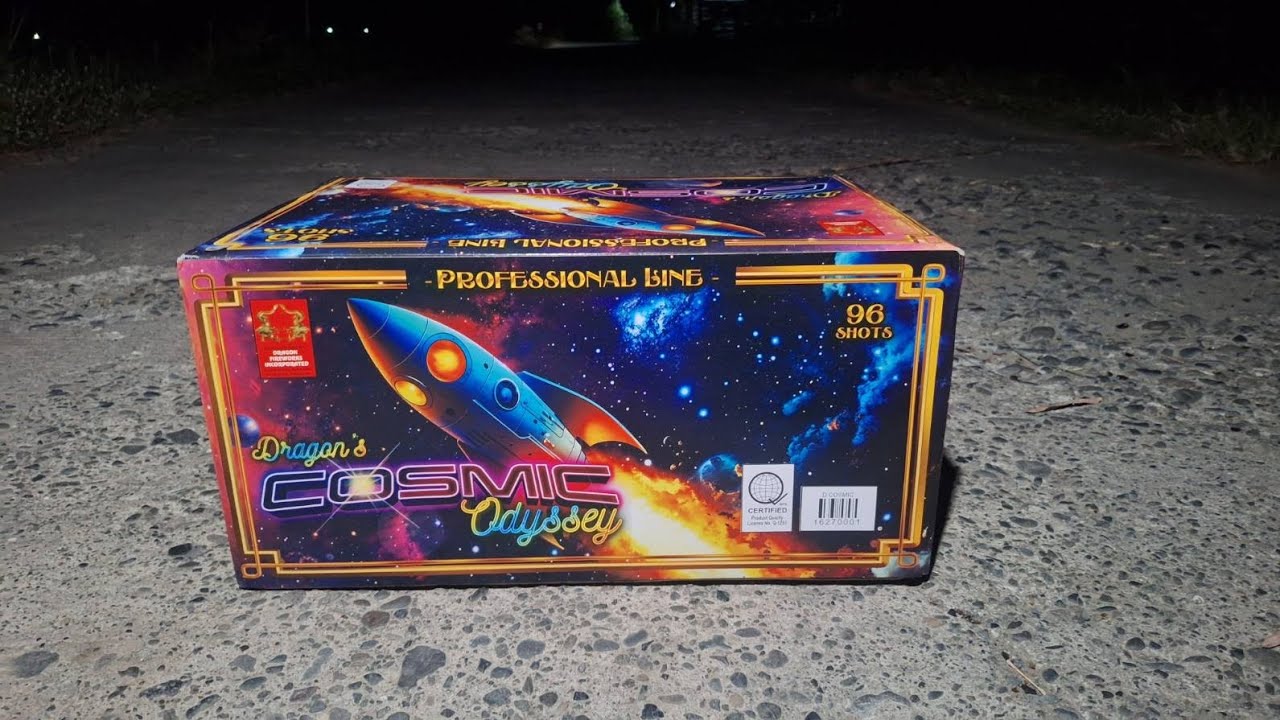 NEW! Dragon's Cosmic Odyssey 96 Shots by Dragon Fireworks - Nag Pailaw tayo sa Pangasinan