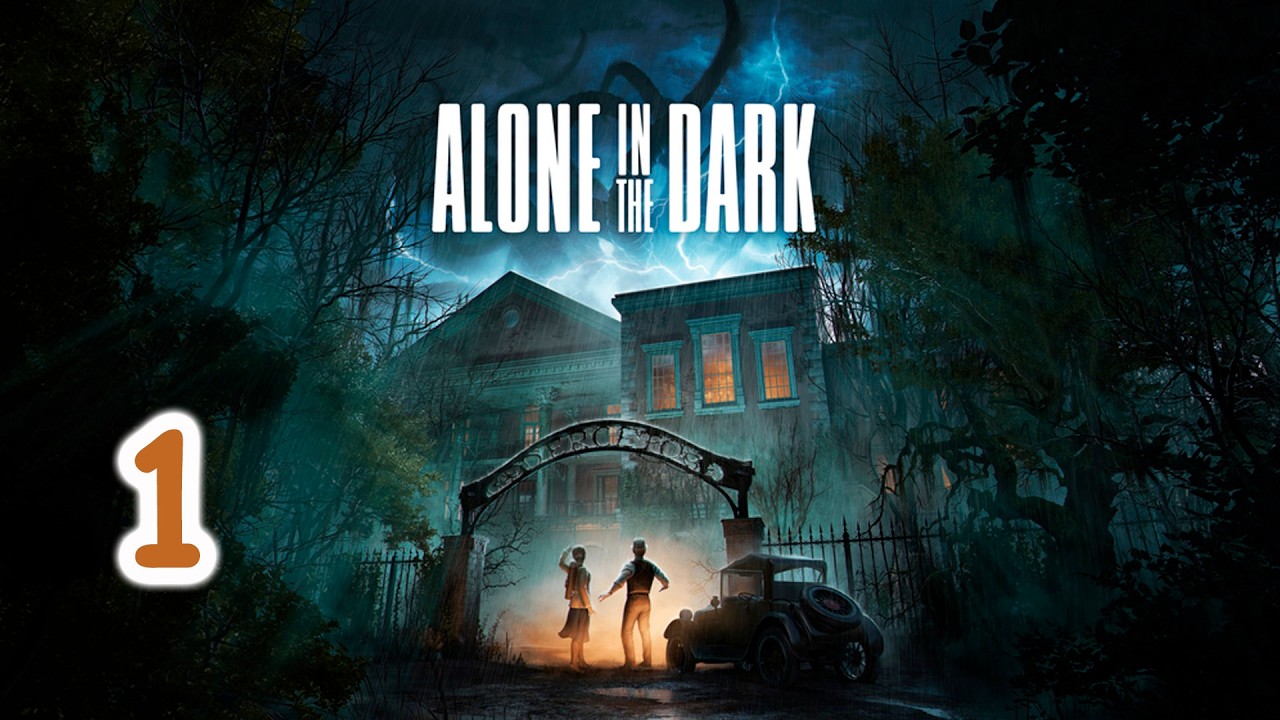 Alone in the dark - стрим - 1 часть