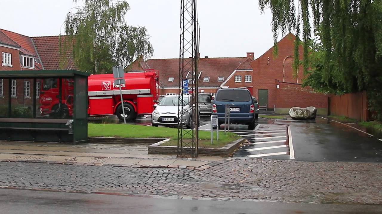 Brand på Jyderup Skole på Holbækvej i Jyderup   080813