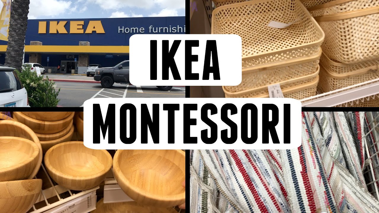 Находки IKEA для детей: выбор занятий по системе Монтессори дома
