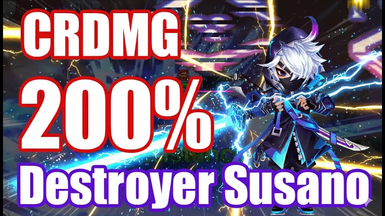 CRDMG 200% Destroyer Susano Debut😏😏😏【Summoners War RTA】