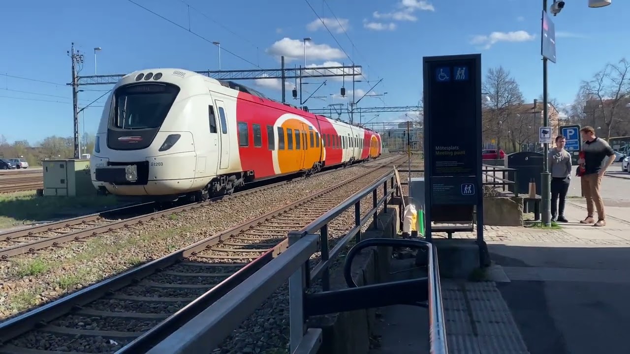 Tåg på Linköping C | Dagen efter urspårningen