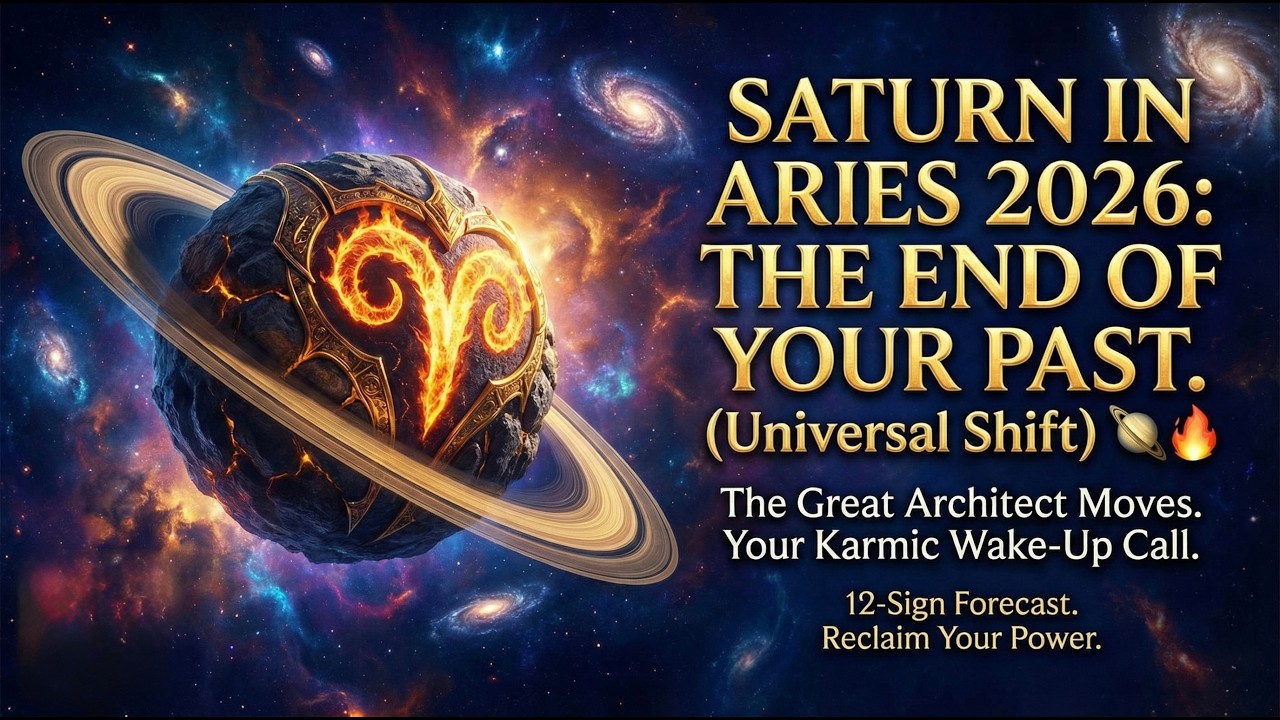 SATURN IN ARIES 2026: The End of Your Past. Horoscope for all signs (Universal Shift) 🪐🔥